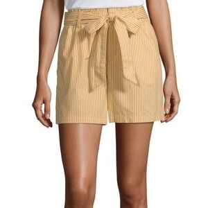 Liz Claiborne Summer Yellow Striped Shorts